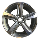 Front view of the 18" 2020-2023 Ford Edge wheel replacement ALY10193U10N replica rim kt4z1007b