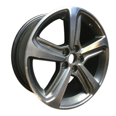 Angle view of the 18" 2020-2023 Ford Edge wheel replacement ALY10193U10N replica rim kt4z1007b