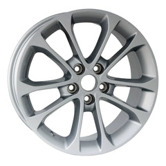 Angle view of the 17 Ford Fusion wheel replacement 2019-2020 replica rim ALY10205U20N