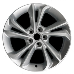18-inch Buick Encore GX OEM wheel ALY14005U20. Silver rim front view.