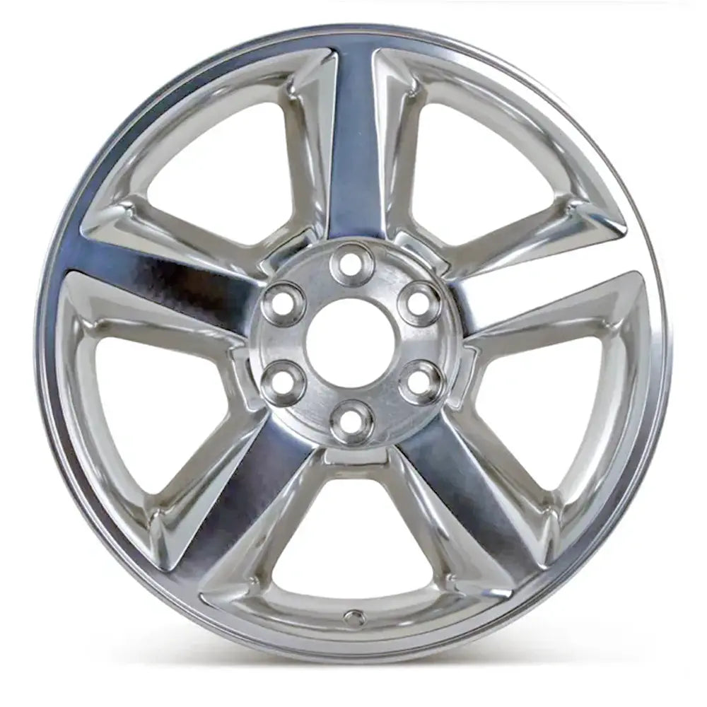 Front view of the 20x8.5" Chevy Trucks wheel replacement 2007-2012 replica rim ALY05308U80N, 09597195, 9596954
