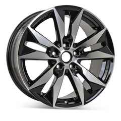 Angle view of the 18x8.5" Chevy Malibu wheel replacement 2016-2021 replica rim ALY05716U45N, 22969723