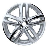 Front view of the 19 Chevy Equinox wheel replacement 2018-2021 replica rim ALY05832U10N