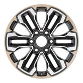 Front view of the 18 GMC Sierra 1500 wheel replacement 2019-2020 replica rim ALY05905U30N