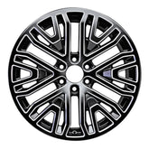 Front view of the 22 GMC Sierra 1500 wheel replacement 2019-2021 replica rim ALY05906U45N