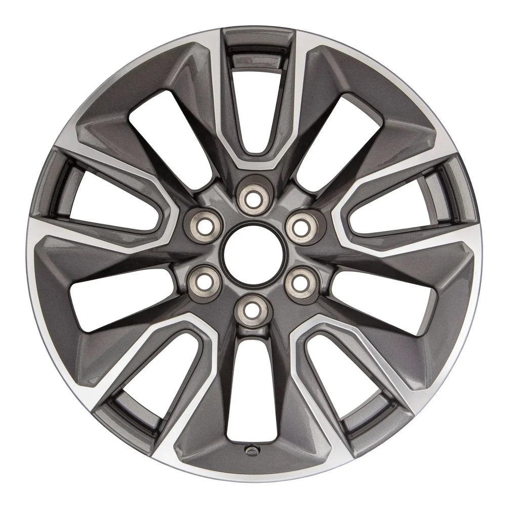 Front view of the 20" 2019-2023 Chevy Trucks wheel replacement 5916 replica rim 23376222