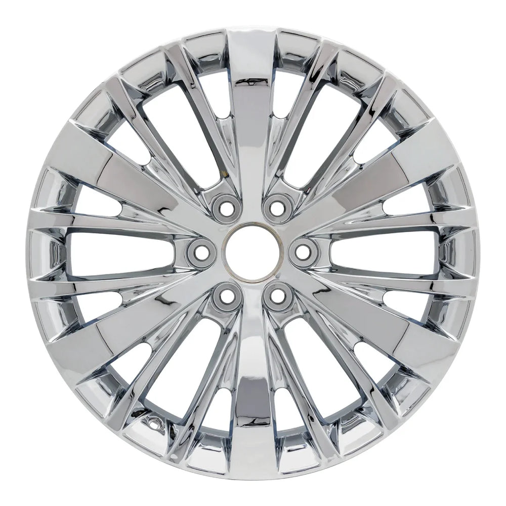 Front view of the 22" 2019-2023 GMC Trucks wheel replacement 5945 replica rim 84040804