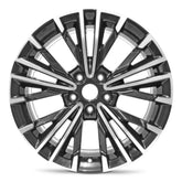 Front view of the 18 Nissan Maxima wheel replacement 2016-2021 replica rim ALY62722U30N