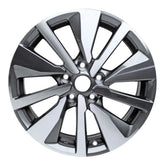 Front view of the 17 Nissan Sentra wheel replacement 2020-2022 replica rim ALY62824U35N