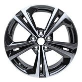 Front view of the 18 Nissan Sentra wheel replacement 2020-2022 replica rim ALY62825U45N