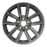 Front view of the 17 Nissan Civic wheel replacement 2019-2021 replica rim ALY63158U35N