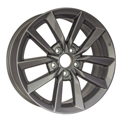 Angle view of the 17 Honda Civic wheel replacement 2019-2021 replica rim ALY63158U35N