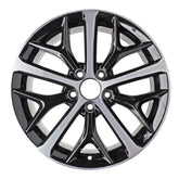 Front view of the 18" Honda Civic wheel replacement 2020-2022 replica rim ALY63163U47N part 42700t7waf1