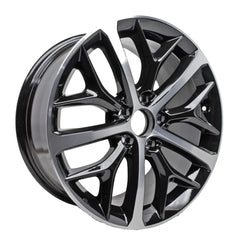Angle view of the 18" Honda Civic wheel replacement 2020-2022 replica rim ALY63163U47N part 42700t7waf1