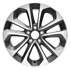 18-in Honda Accord rim ALY64048 2013-2015 Machined OEM Wheels 42700T2AA83