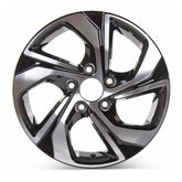 Front view of a 16x7" Honda Accord wheel replacement 2016-2017 replica rim 42700T2AL62