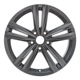 Front view of the 17 Volkswagen VW Jetta wheel replacement 2019-2021 replica rim ALY70046U35N