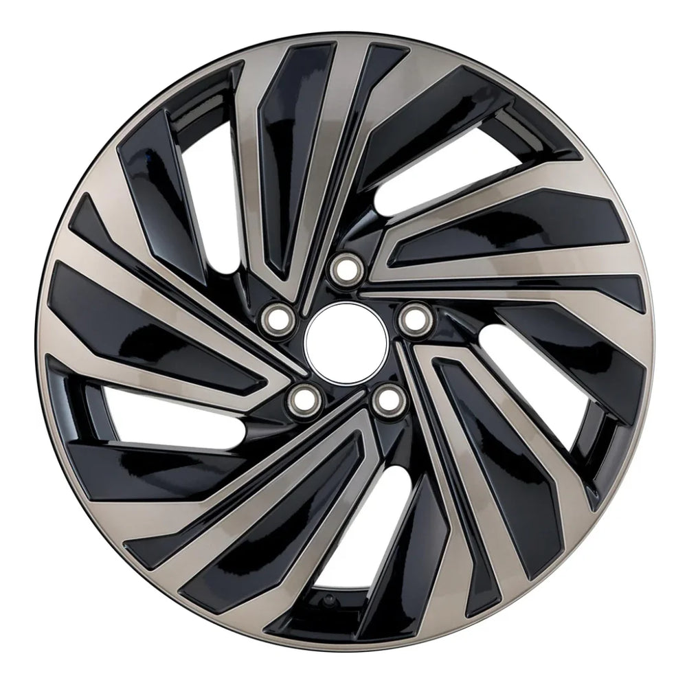 Front view of the 17 Volkswagen VW Jetta wheel replacement 2019-2021 replica rim ALY70047U46N