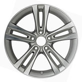 Front view of the 18" 2011-2020 BMW 3 Series wheel replacement ALY71540U35N replica rim 36116889182