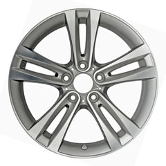 Front view of the 18" 2011-2020 BMW 3 Series wheel replacement ALY71540U35N replica rim 36116889182