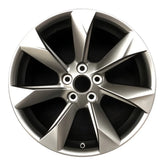 Front view of a 18-inch Lexus RX350 & RX450H OEM wheel. Gray rim part# 426110E240
