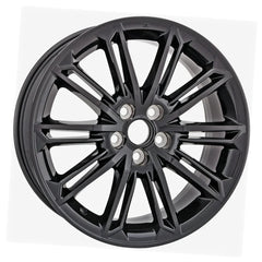 Angle view of the 19x8 Black 2020-2021 Toyota Avalon replica rim ALY75234U46N. Wheel replacement part 4261107230