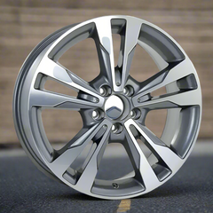 18-inch REAR Mercedes C300 wheel replacement Machined Charcoal replica rim 85371