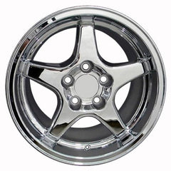 17" Chrome wheel replacement for Pontiac Firebird 1993-2002. Replica Rim 4750750