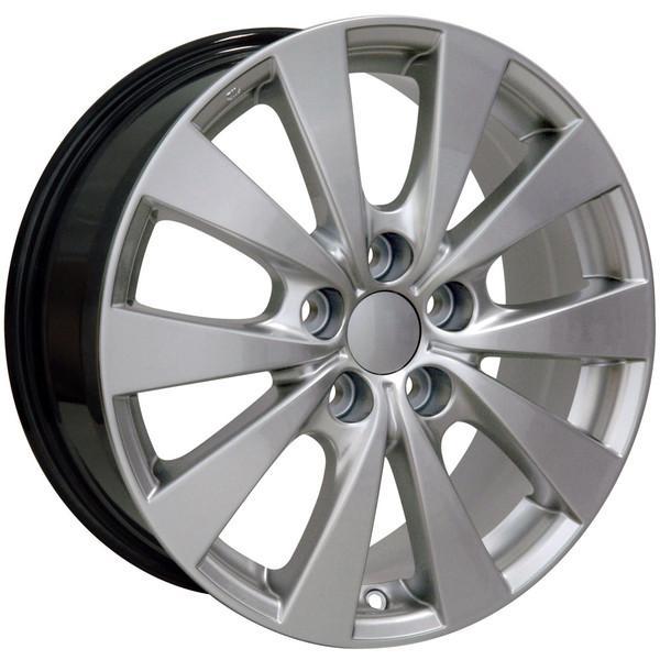 17" Hypersilver wheel replacement for Toyota Sienna 1998-2017. Replica Rim 9489834