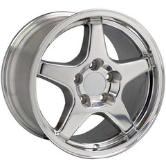 17" Polished wheel replacement for Pontiac Firebird 1993-2002. Replica Rim 4750778