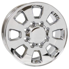 18" Chrome wheel replacement for GMC Sierra 3500 2011-2017. Replica Rim 9504052