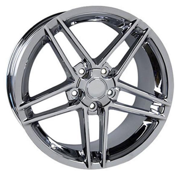 19" Chrome wheel replacement for Chevy Corvette 2005-2013. Replica Rim 5910243