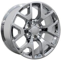 22" Chrome wheel replacement for Chevy C2500 1988-2000. Replica Rim 9482435