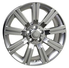 22" Hypersilver wheel replacement for Land Rover Range Rover Sport 2006-2017. Replica Rim 6710246