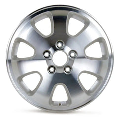 Front view of the 18x7.5" Honda Odyssey wheel replacement 2002-2004 replica rim ALY63839U20N, 6788129, 42700S0XA81