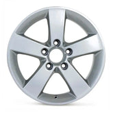 Front view of the 16x6.5" Honda Civic wheel replacement 2006-2011 replica rim ALY63899U20N, 42700SNAA93, 42700SNAA94, 42700SNAA81