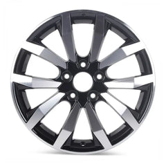 Front view of the 17x7" Honda Civic wheel replacement 2009-2011 replica rim ALY63996U45N, 42700SNXA72, 42700SNXA71