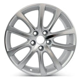 Front view of the 18x7.5" Toyota Avalon wheel replacement 2013-2015 replica rim ALY69624U15N, 4261107080, 4261107090