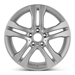 Front view of the 18x7" Mercedes GLA250 wheel replacement 2018-2020 replica rim ALY85382U20N