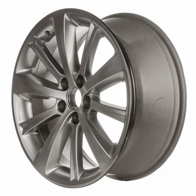 19x8 inch Lincoln MKS rim ALY03766. Hypersilver OEMwheels.forsale 8A5Z1007C