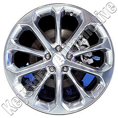 20x8 inch Ford Taurus rim ALY03927. Polished OEMwheels.forsale DG131007AA,DG13AA