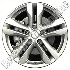 17x7 inch Nissan Rogue rim ALY062574. Silver OEMwheels.forsale D03003UB1A