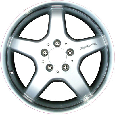 17x8.5 inch Mercedes SLK Class rim ALY065272. Silver OEMwheels.forsale 1704013002,1704011402