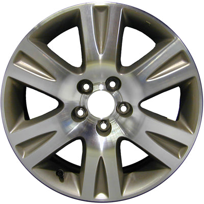 16x6.5 inch Subaru Legacy rim ALY068737. Silver OEMwheels.forsale 28111AG16A,28119AG06A,28119AG07A