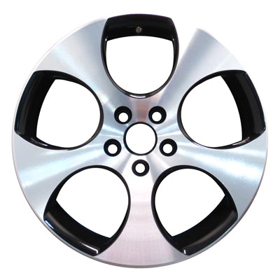 18x7.5 inch Volkswagen VW Golf rim ALY069822. Machined OEMwheels.forsale 1K0601025BAFZZ, 1K0601025BA