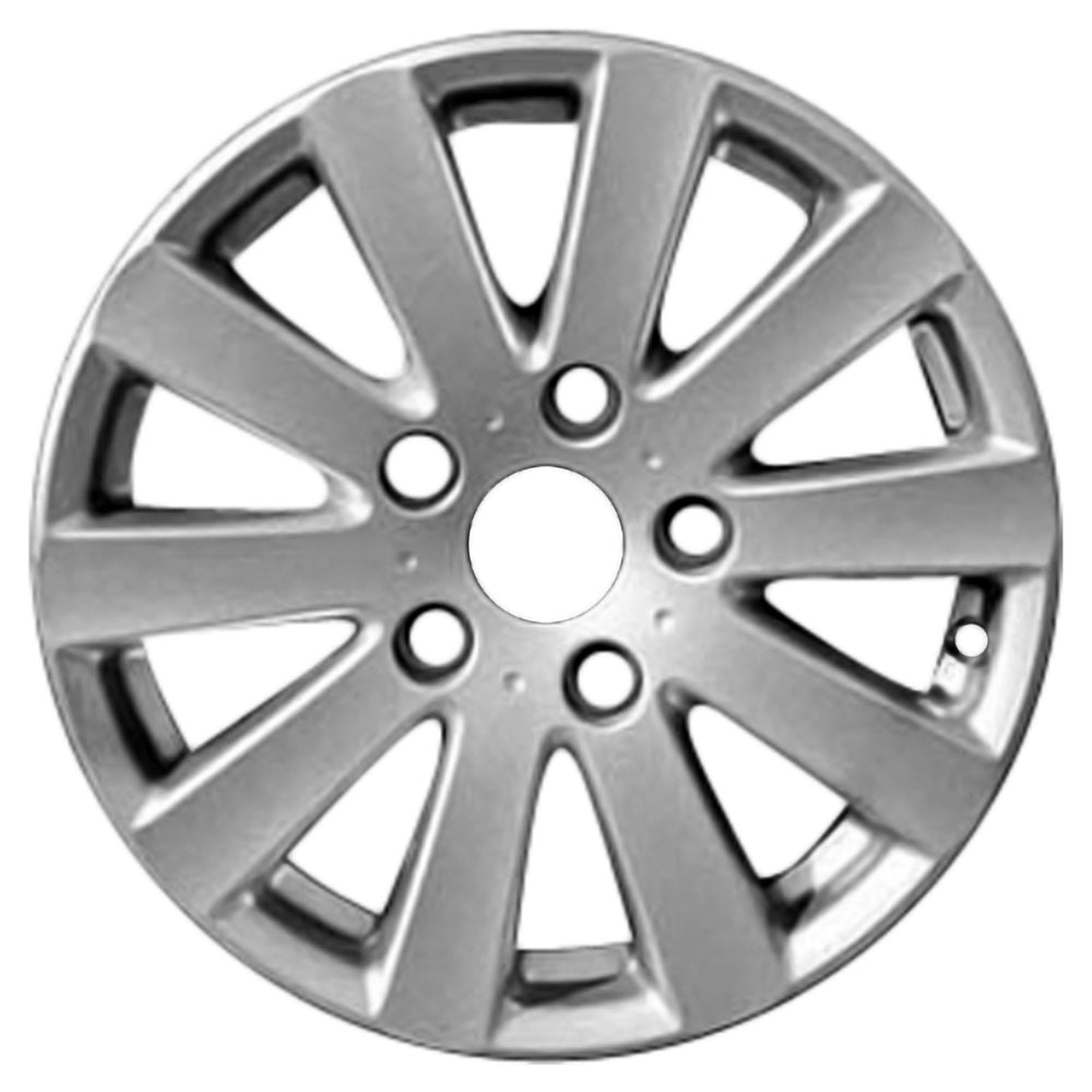 16x6.5 inch Volkswagen VW Routan rim ALY069881. Silver OEMwheels.forsale 7B0601025B