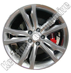 19x8 inch Hyundai Genesis rim ALY070790. Hypersilver OEMwheels.forsale 529102M120, 529102M100
