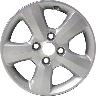 16x6 inch Kia Spectra rim ALY074591. Silver OEMwheels.forsale 529102F660