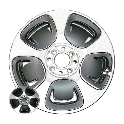 15x6.5 inch Fiat 500 rim ALY097335. Machined OEMwheels.forsale 68109927AB