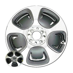 15x6.5 inch Fiat 500 rim ALY097335. Machined OEMwheels.forsale 68109927AB